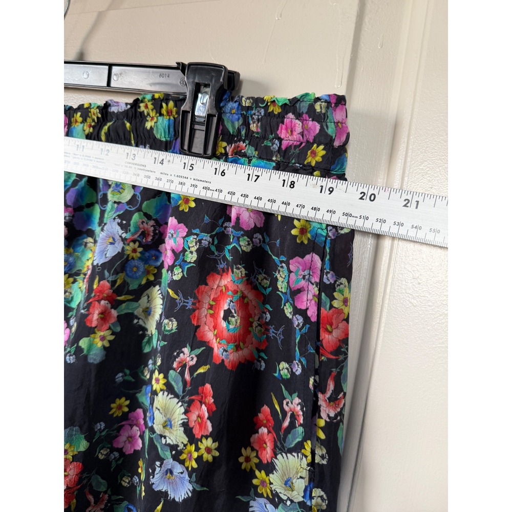 Johnny Was Floral Wide Leg Palazzo Tiered Floral Pants Size XL - Picture 11 of 13
